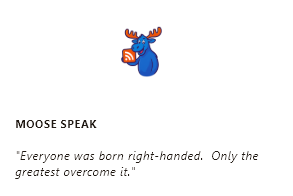 Moose Speak feature screenshot